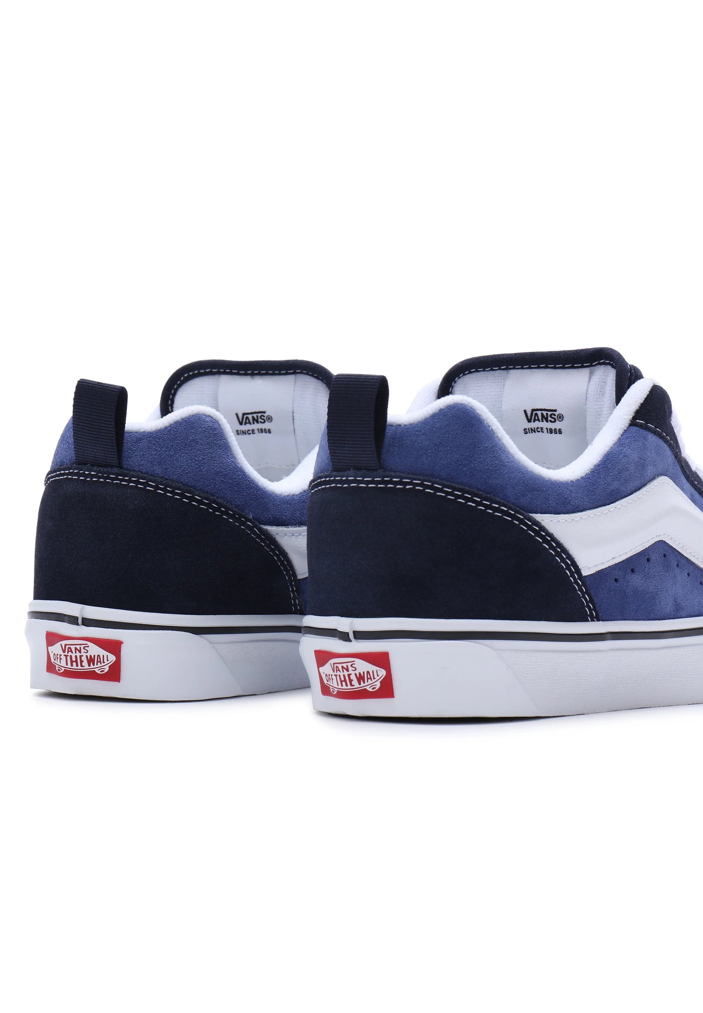 Vans knu skool bleu et blanc