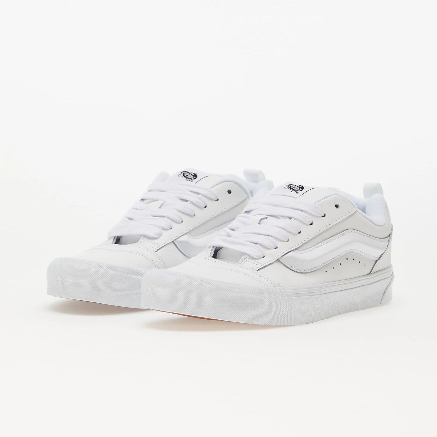 Vans Knu Skool  Leather White