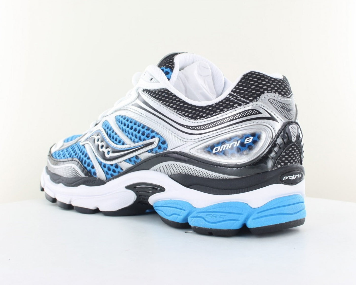 Saucony Progrid omni 9 Bleu argent noir